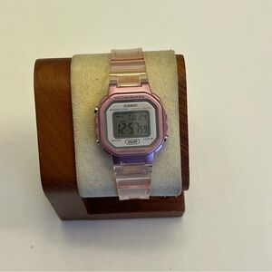 Casio Women's Watch Chronograph  Resin Strap LA-20WHS-4ACF